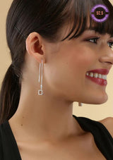Rubik Threader Earring