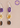 Silver Multicolour Stone Earrings - Amethyst, Citrine and Smokey Topaz