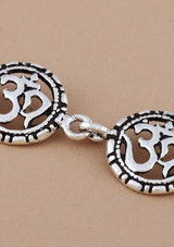 Silver Om Bracelet