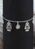 Silver Owl Charm Bracelet