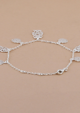 Silver Owl Charm Bracelet