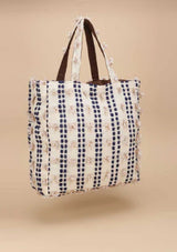 Beige Handcrafted Tote Bag