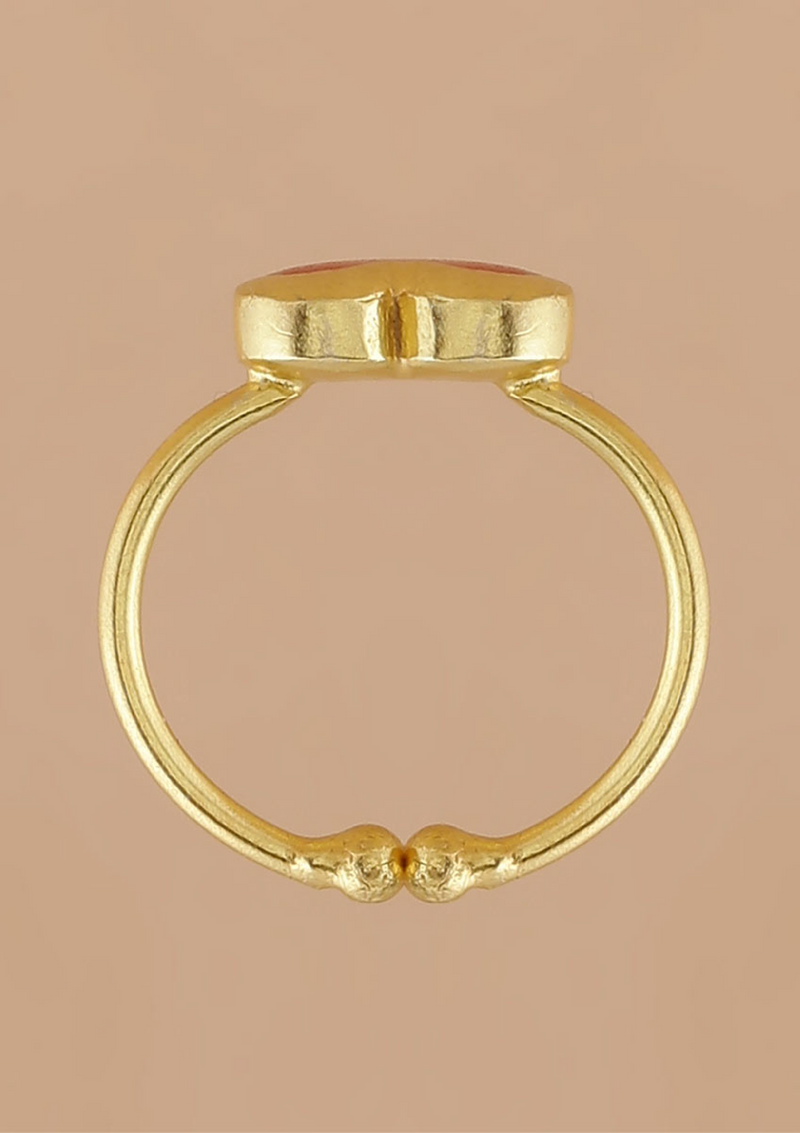Adjustable Neon Heartshaped Ring